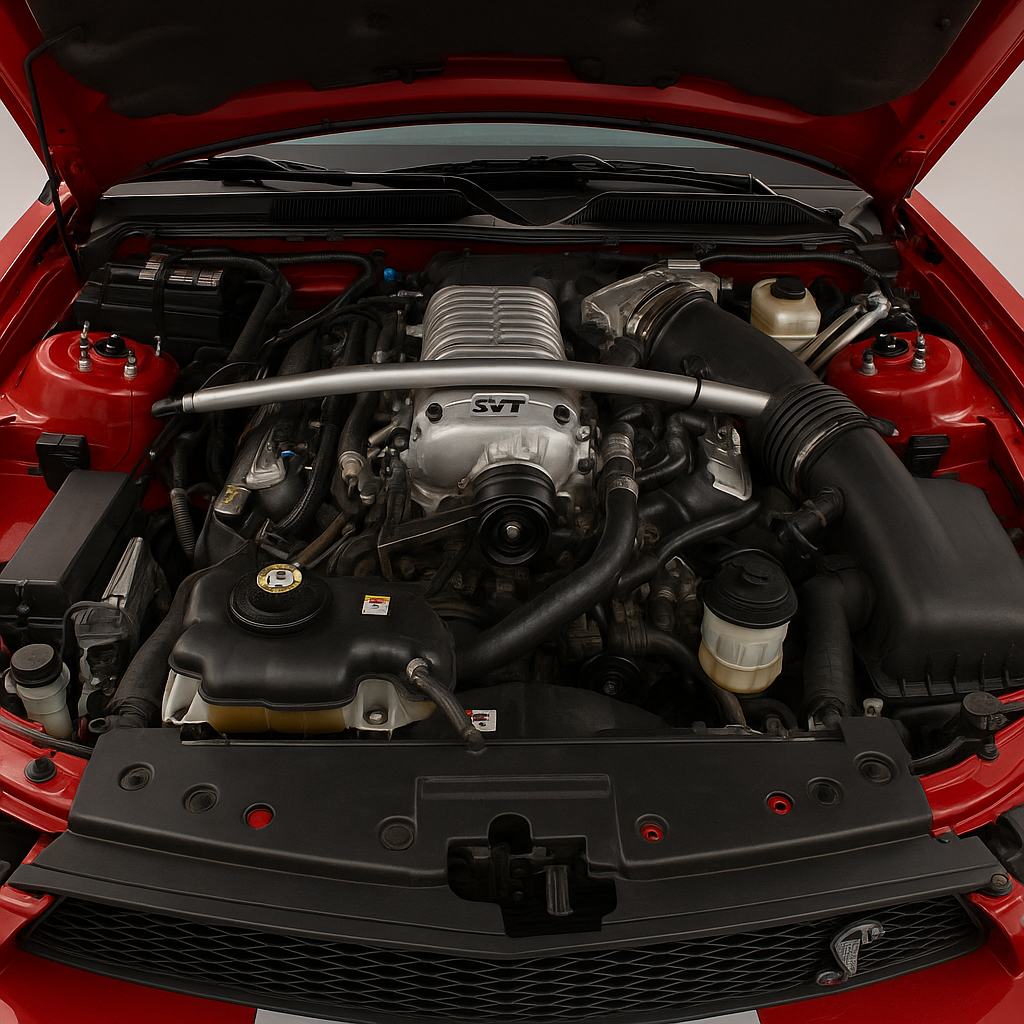 2008 Shelby GT500 Convertible - Engine Bay