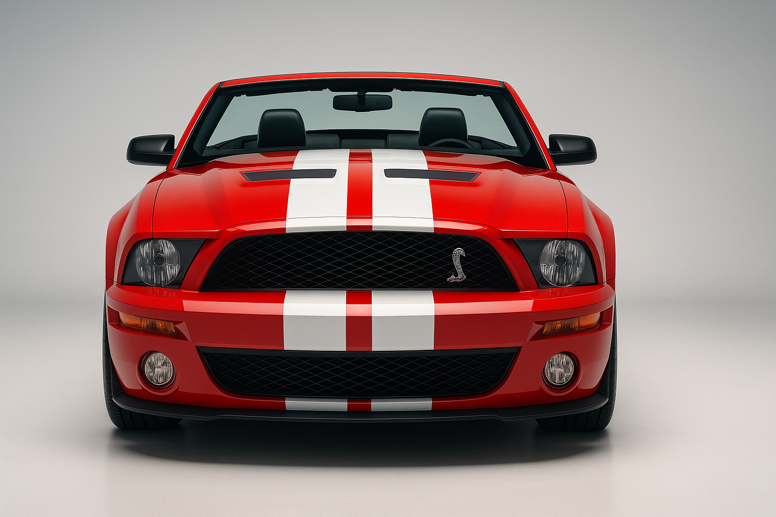 2008 Shelby GT500 Convertible - Front View